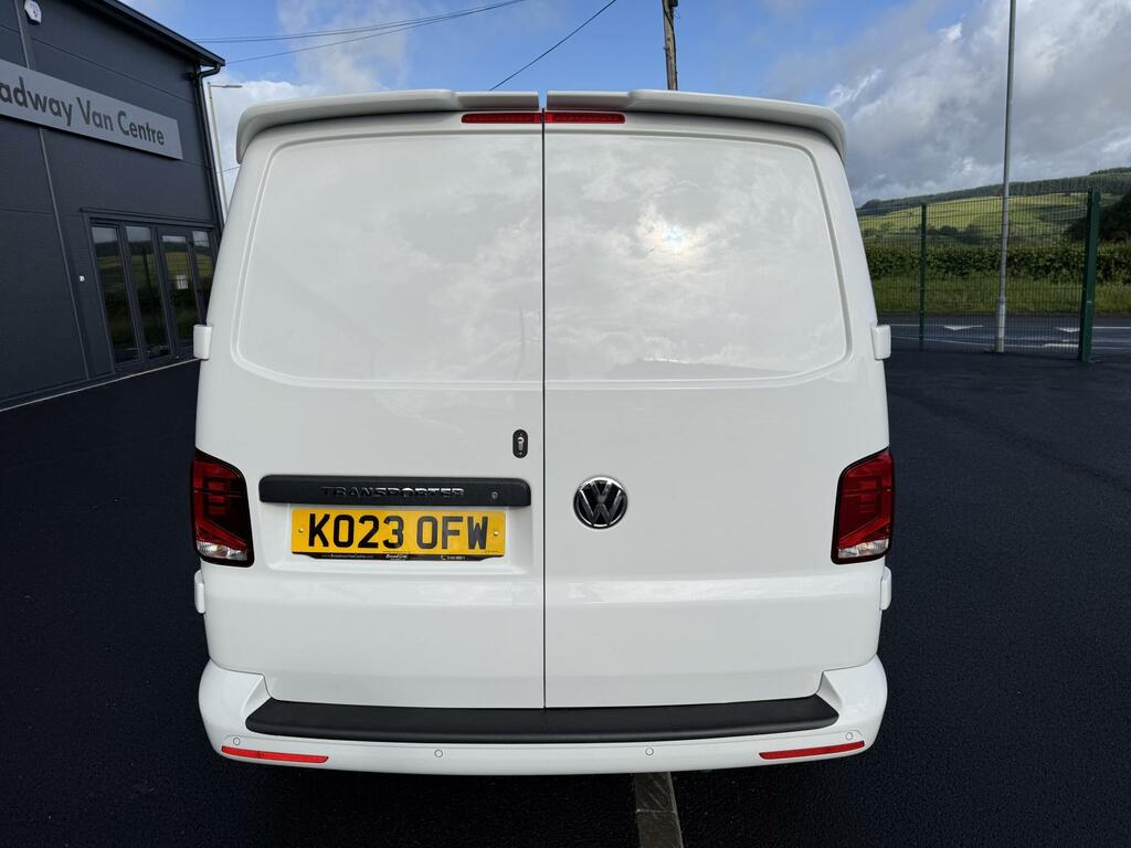 Volkswagen Transporter 2.0 Tdi 150 6 Speed Highline Panel Van KO23OFW White #5