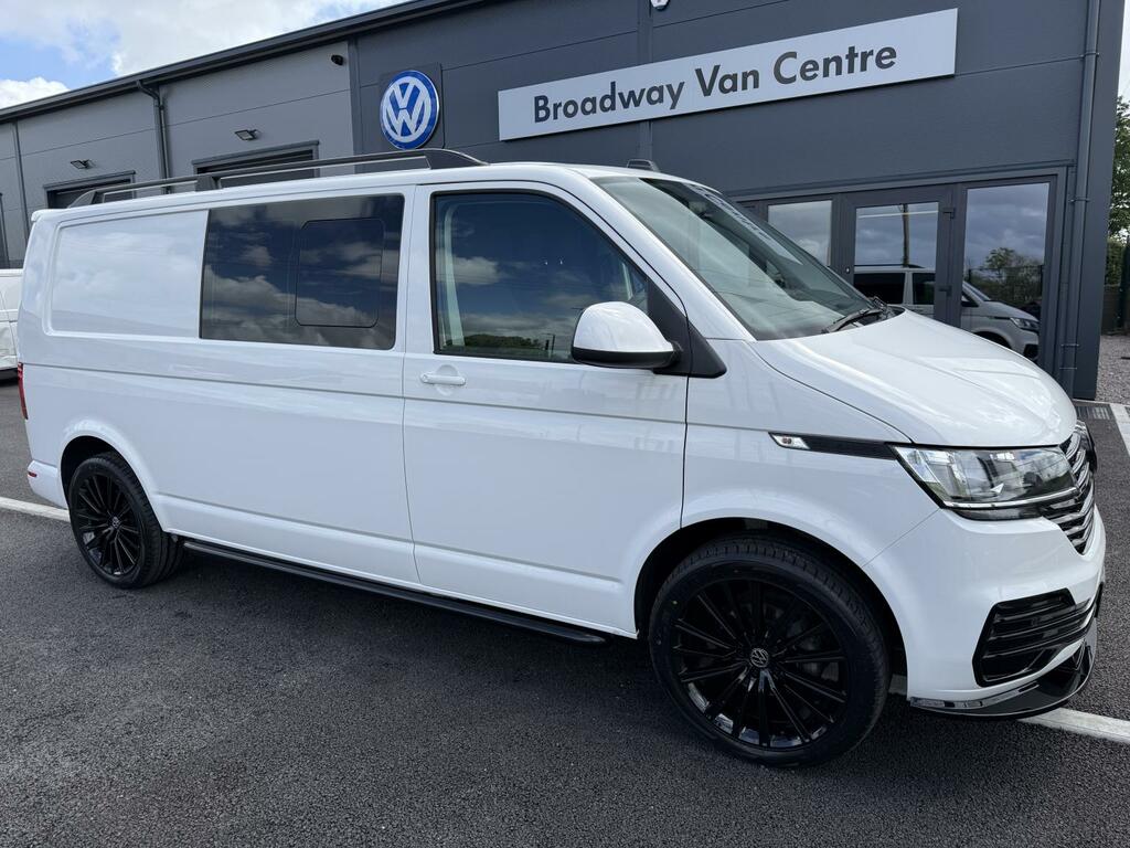 Volkswagen Transporter 2.0 Tdi 150 6 Speed 5 Seat Kombi White #2