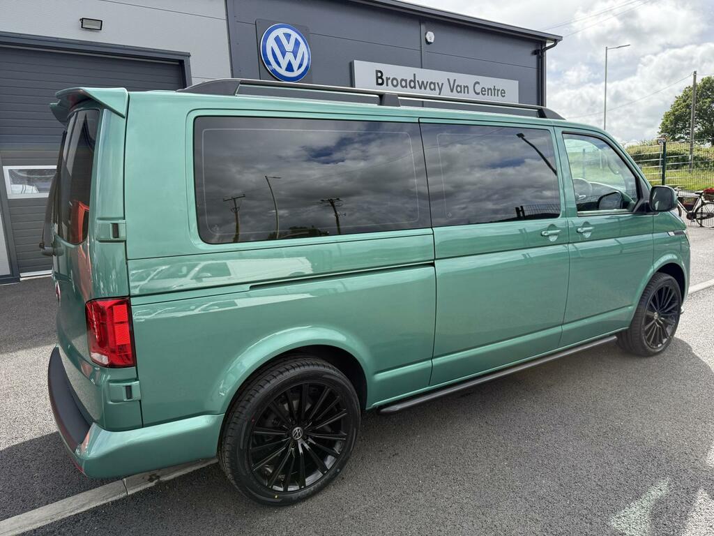 Volkswagen Transporter Shuttle 2.0 Tdi Se 150 7 Speed Dsg Lwb In Green #6