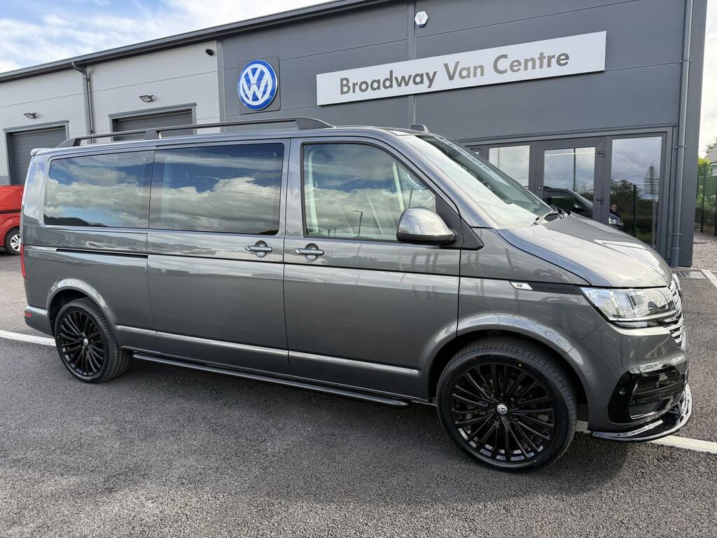 Volkswagen Transporter Shuttle 2.0 Tdi Se 150 7 Speed Dsg Lwb In Grey #2
