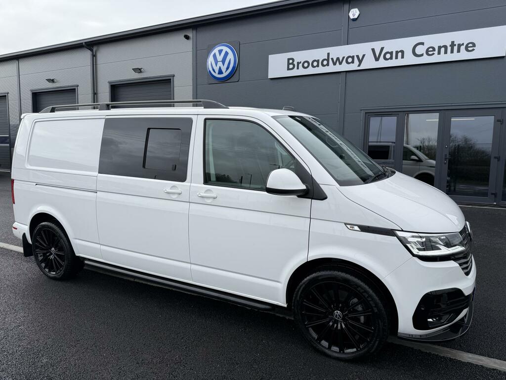 Volkswagen Transporter 2.0 Bitdi 204 7 Speed Dsg 6 Seat Kombi Highli White #2