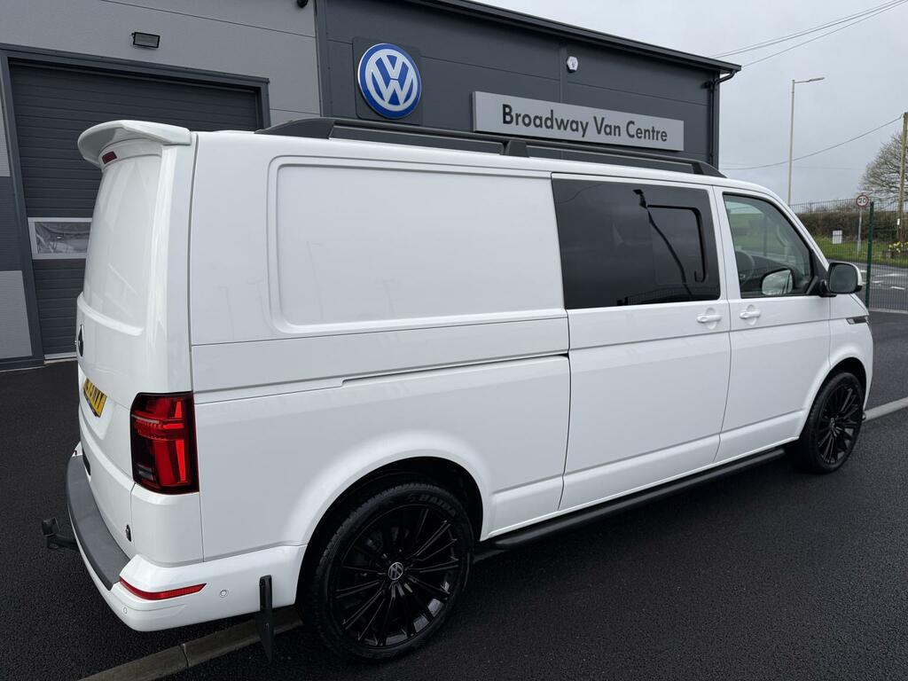 Volkswagen Transporter 2.0 Bitdi 204 7 Speed Dsg 6 Seat Kombi Highli White #5
