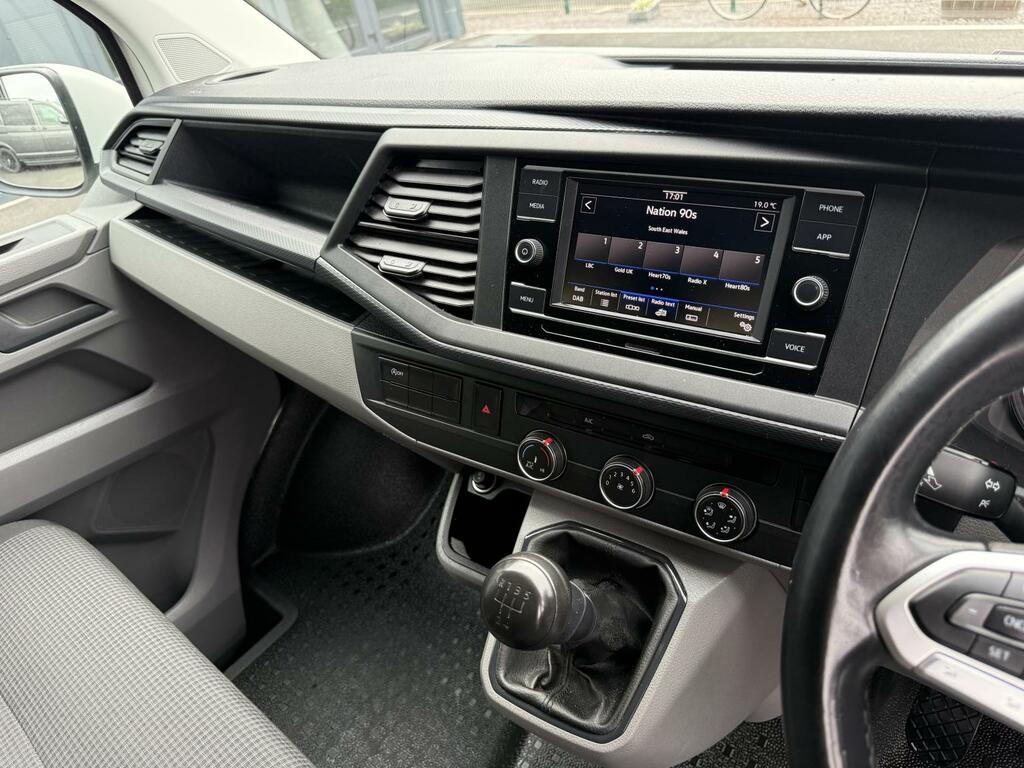Volkswagen Transporter 2.0 Tdi 90 Startline Van White #20