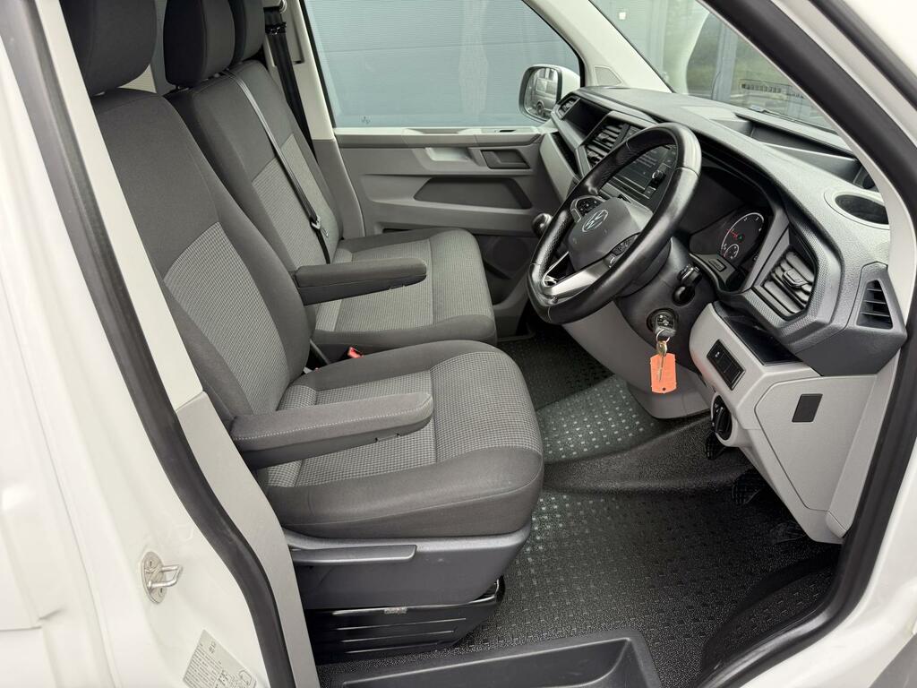 Volkswagen Transporter 2.0 Tdi 90 Startline Van White #21