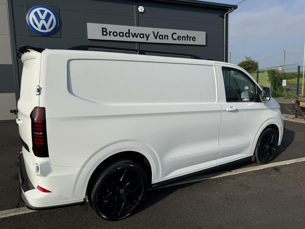Volkswagen Transporter 2.0 Tdi T7 110 6 Speed Commerce Plus Panel Van KY25TVM White #6