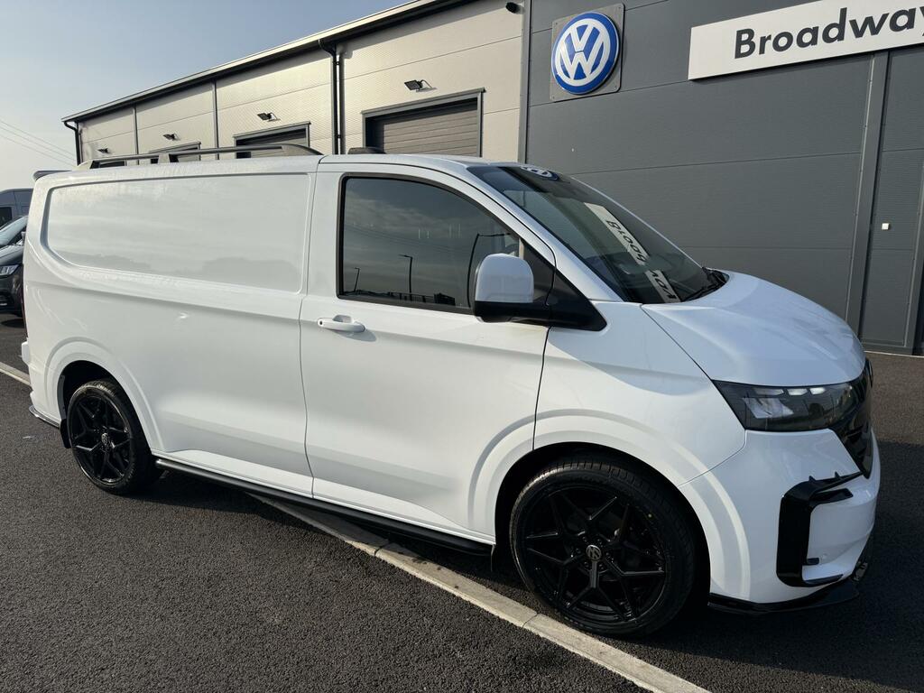 Volkswagen Transporter 2.0 Tdi T7 110 6 Speed Commerce Plus Panel Van KY25TVM White #2