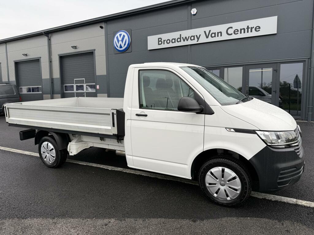 Volkswagen Transporter T30 2.0 Tdi 110 Lwb Dropside In Candy White- Euro White #2