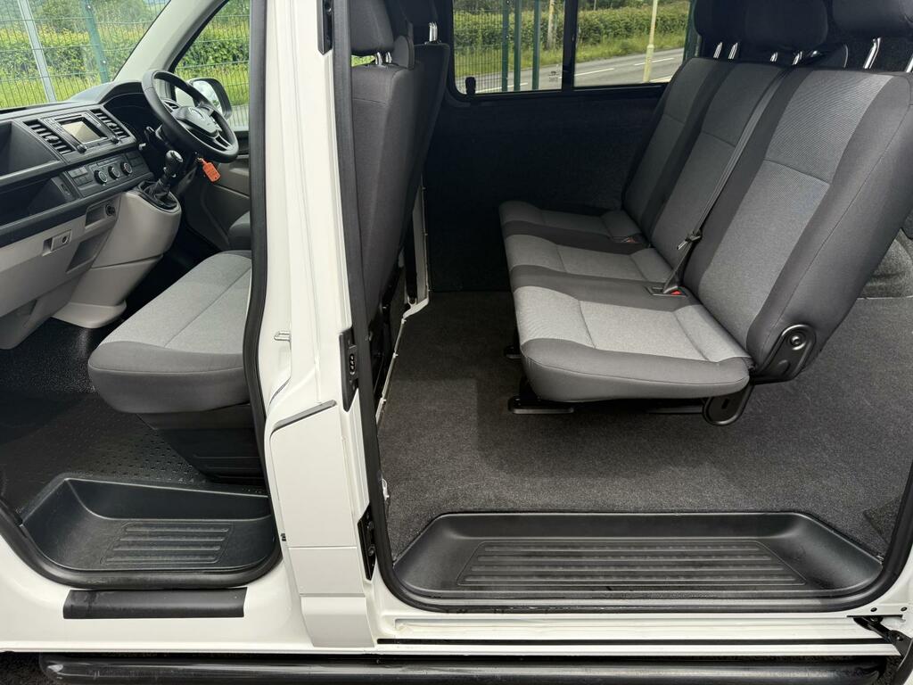 Volkswagen Transporter 2.0 Tdi 6 Seat Kombi Startline S White #4