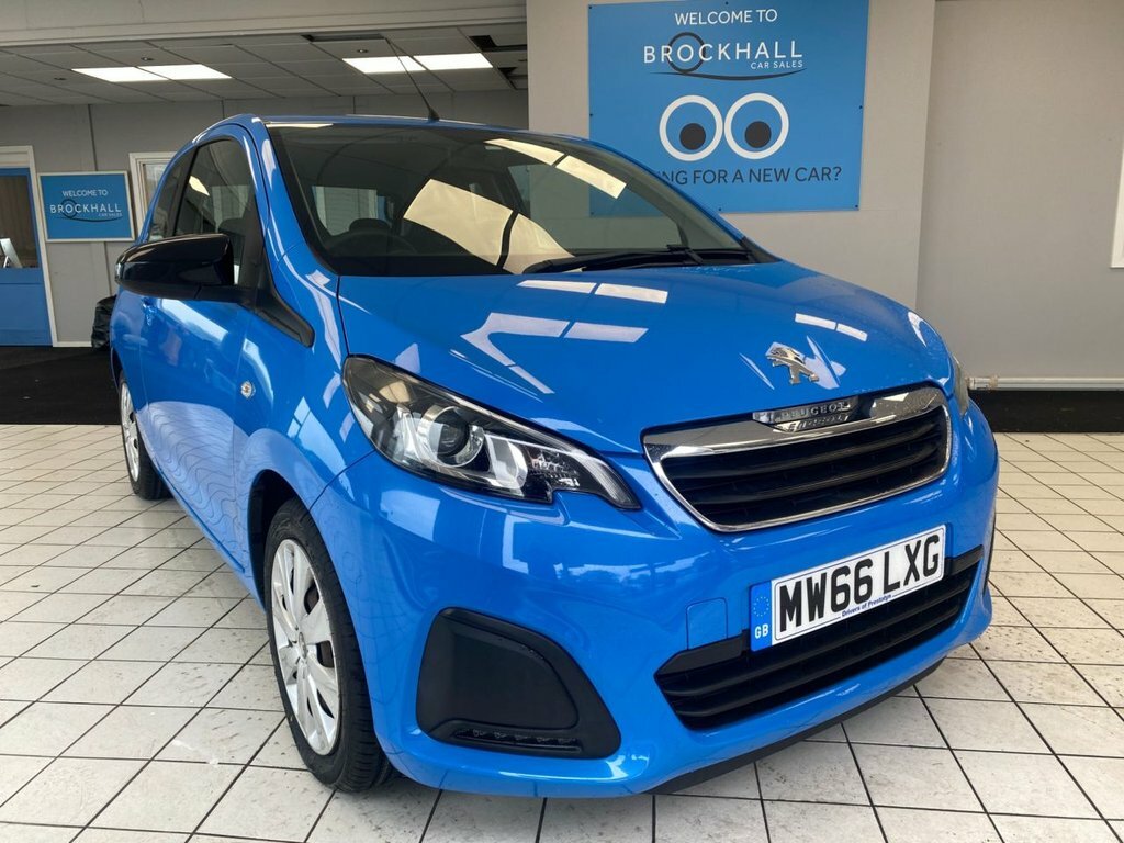 Peugeot 108 Hatchback Blue #2