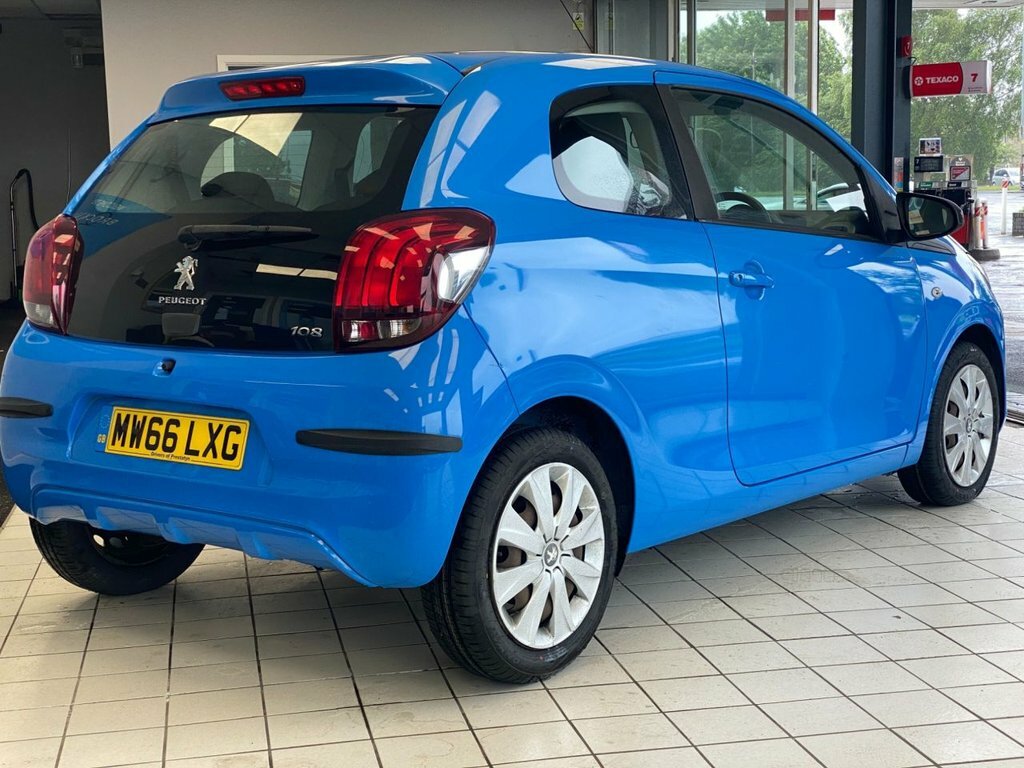 Peugeot 108 Hatchback Blue #6
