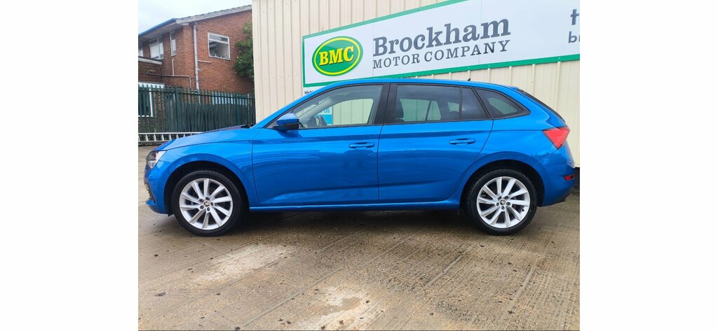 Skoda Scala 1.0 Tsi Se L Dsg Blue #4