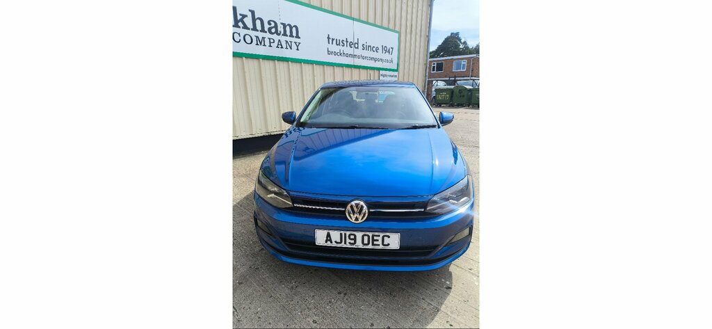 Volkswagen Polo 1.0 Evo Se Euro 6 AJ19OEC Blue #2