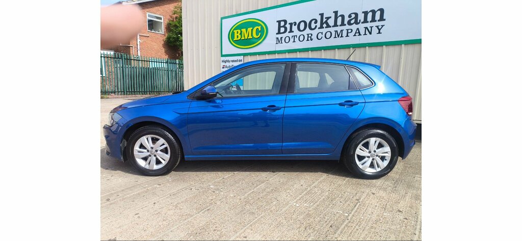 Volkswagen Polo 1.0 Evo Se Euro 6 AJ19OEC Blue #4