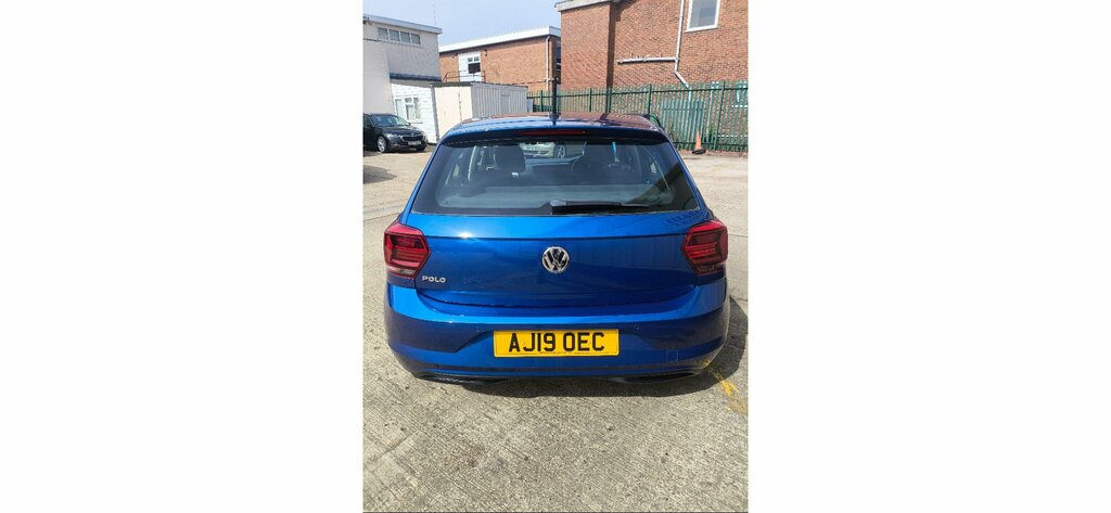 Volkswagen Polo 1.0 Evo Se Euro 6 AJ19OEC Blue #3