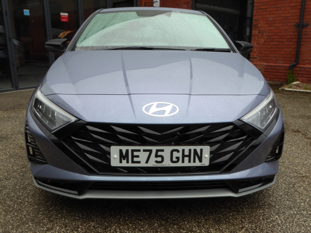Hyundai I20 1.0 T-gdi Black Line ME75GHN Blue #6