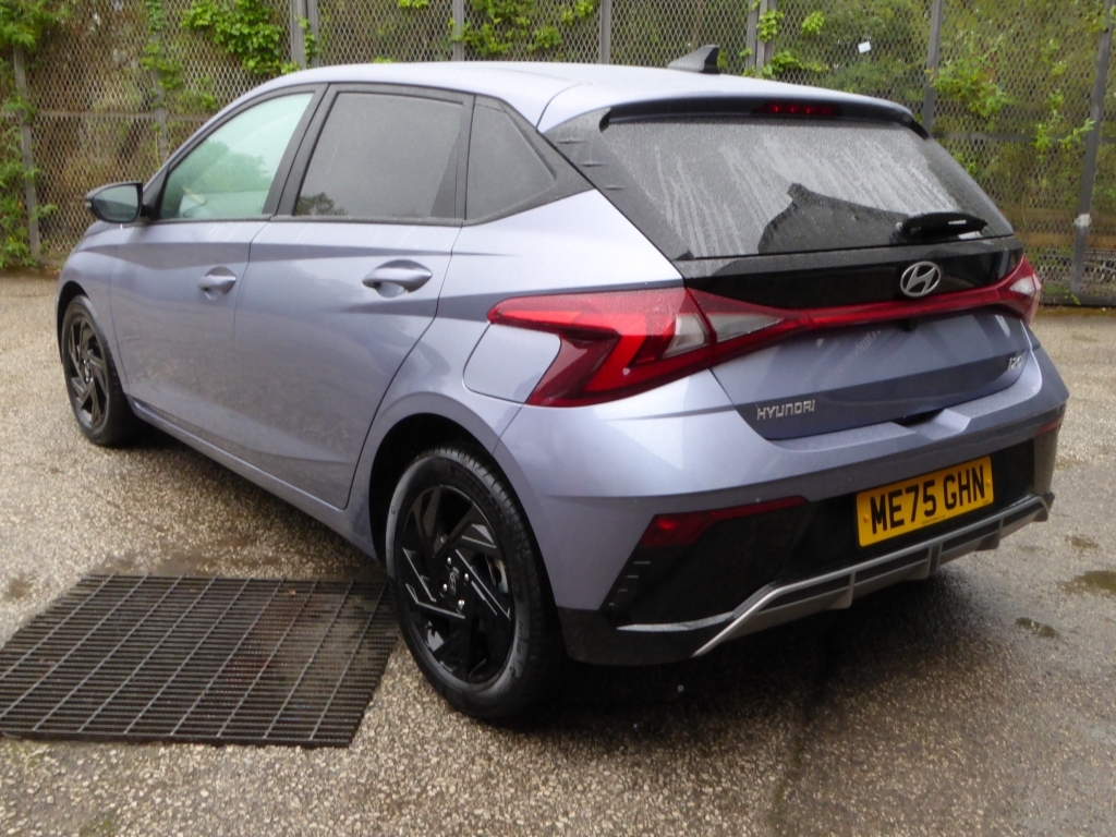 Hyundai I20 1.0 T-gdi Black Line ME75GHN Blue #4