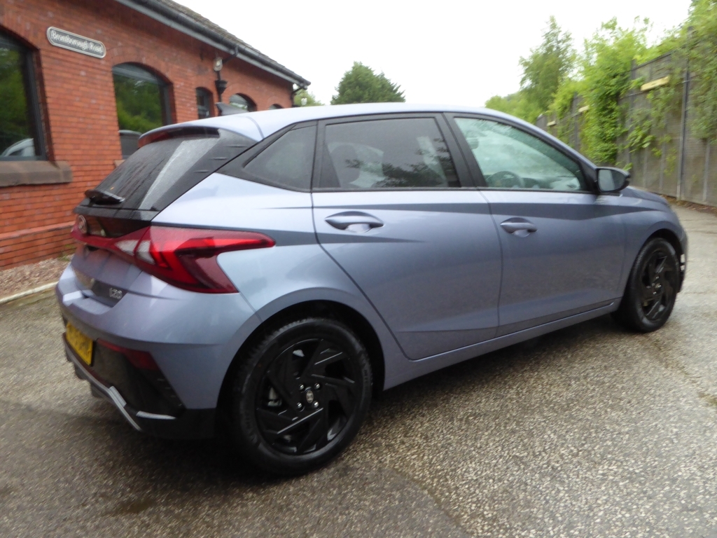 Hyundai I20 1.0 T-gdi Black Line ME75GHN Blue #3