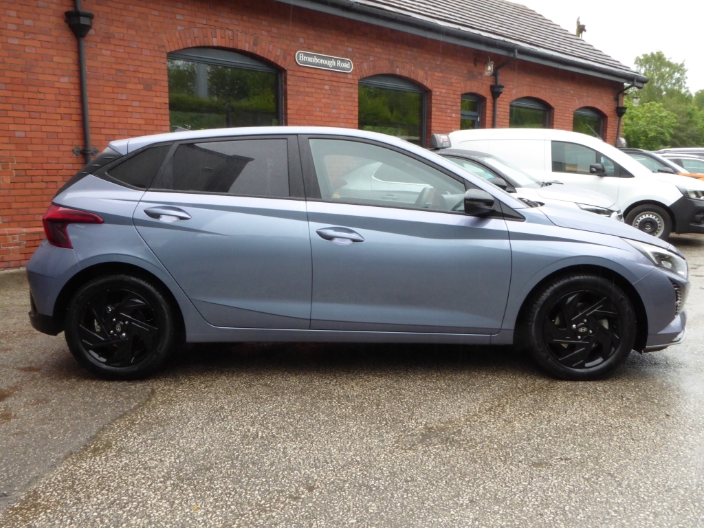 Hyundai I20 1.0 T-gdi Black Line ME75GHN Blue #5