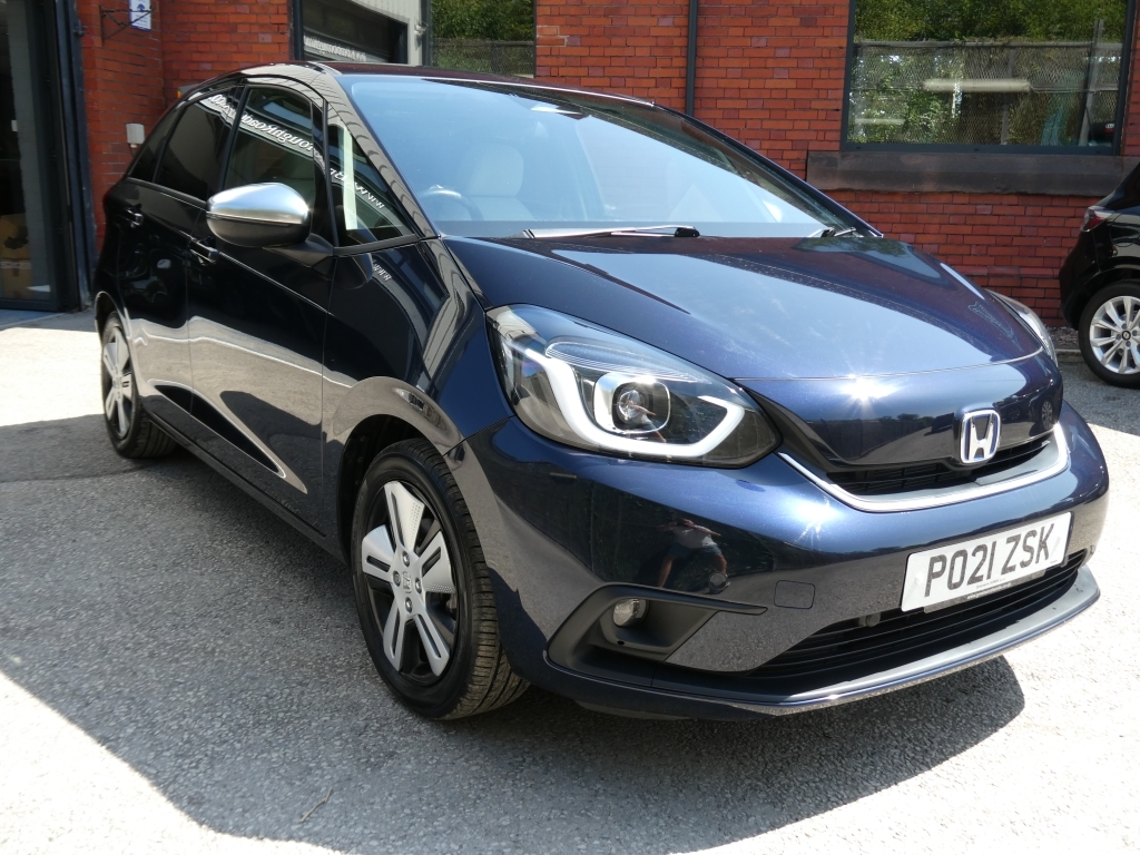 Honda Jazz 1.5 I-mmd Ex PO21ZSK Blue #2