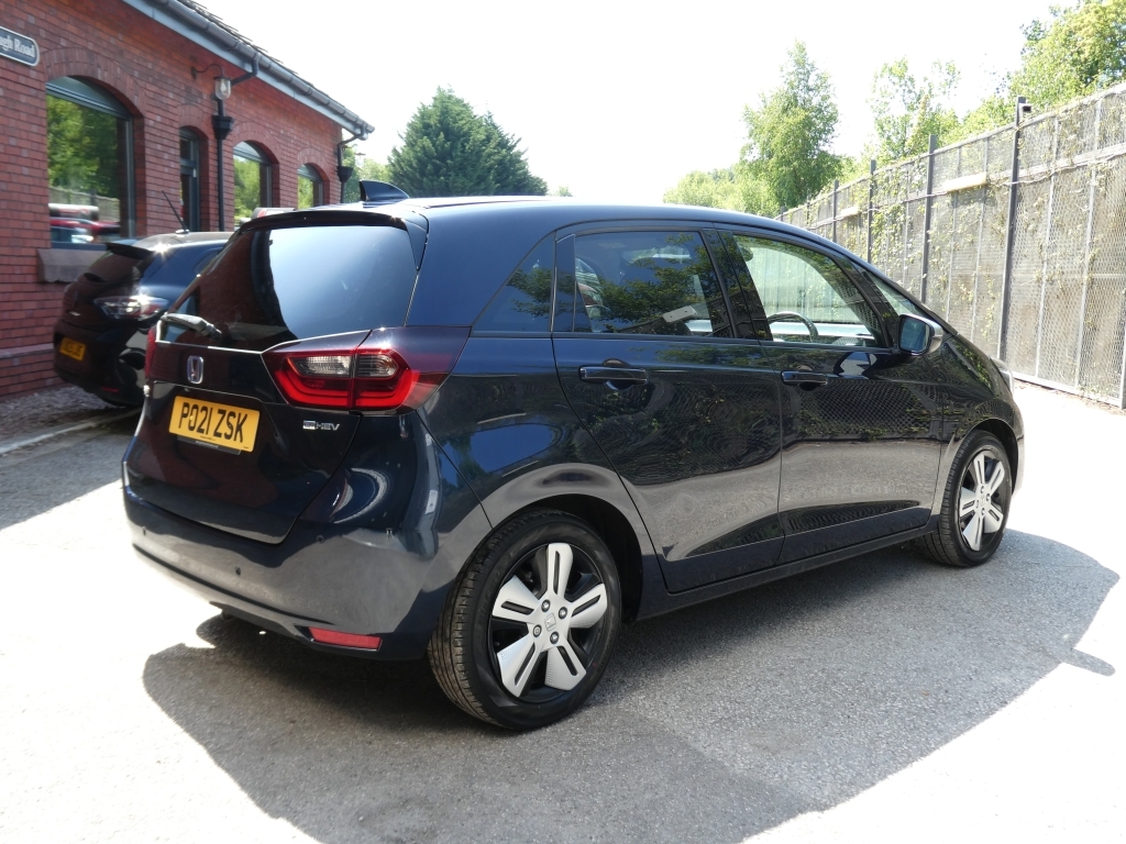 Honda Jazz 1.5 I-mmd Ex PO21ZSK Blue #3