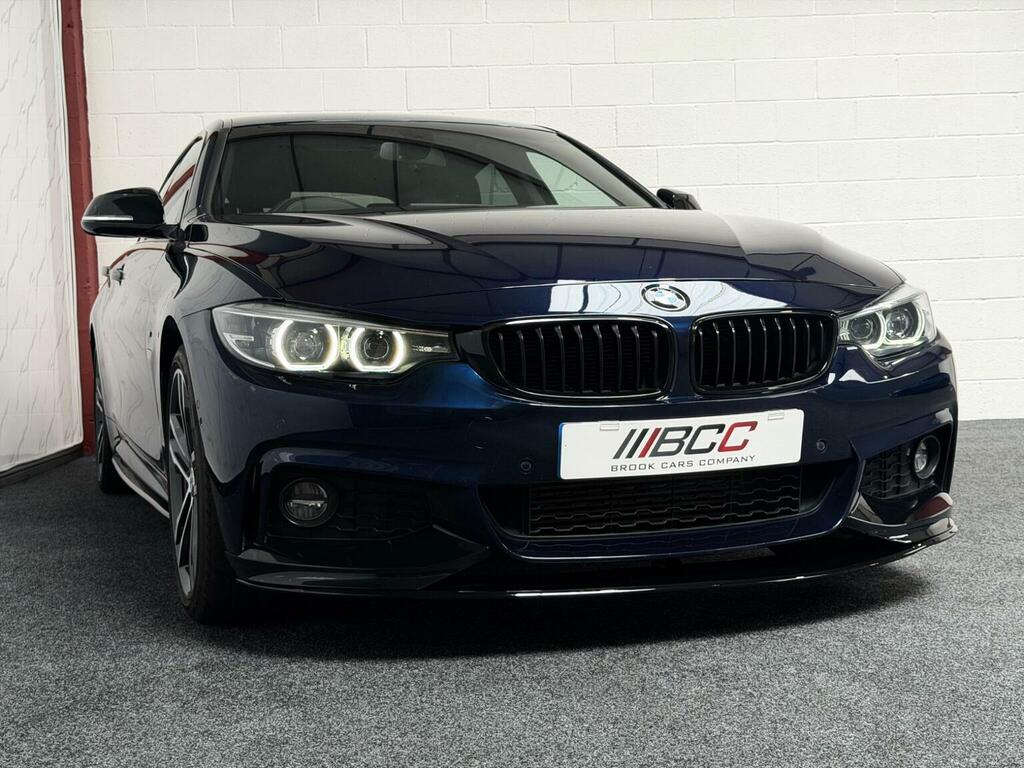 BMW 4 Series Gran Coupe Hatchback 2.0 420D M Sport Xdrive Euro 6 Ss YB69YLC Blue #5