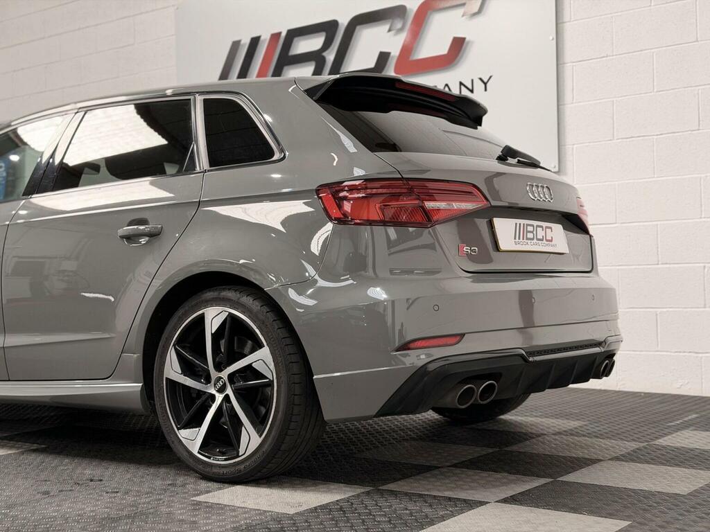 Audi S3 Hatchback 2.0 Tfsi Black Edition Sportback S Troni MV69DDD Grey #4