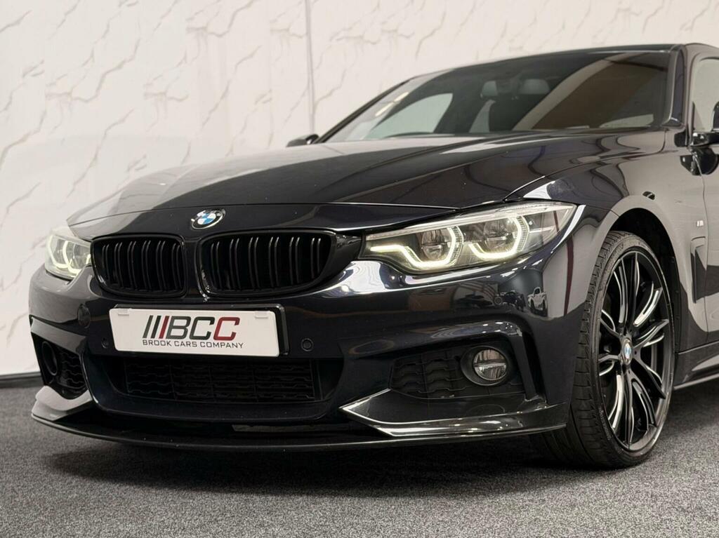 BMW 4 Series Gran Coupe Hatchback 3.0 435D M Sport Xdrive Euro 6 Ss BW17NFG Black #4