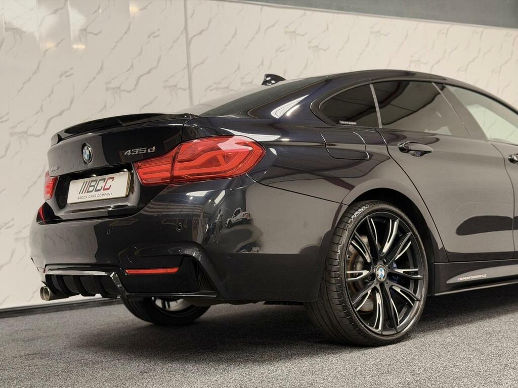 BMW 4 Series Gran Coupe Hatchback 3.0 435D M Sport Xdrive Euro 6 Ss BW17NFG Black #6