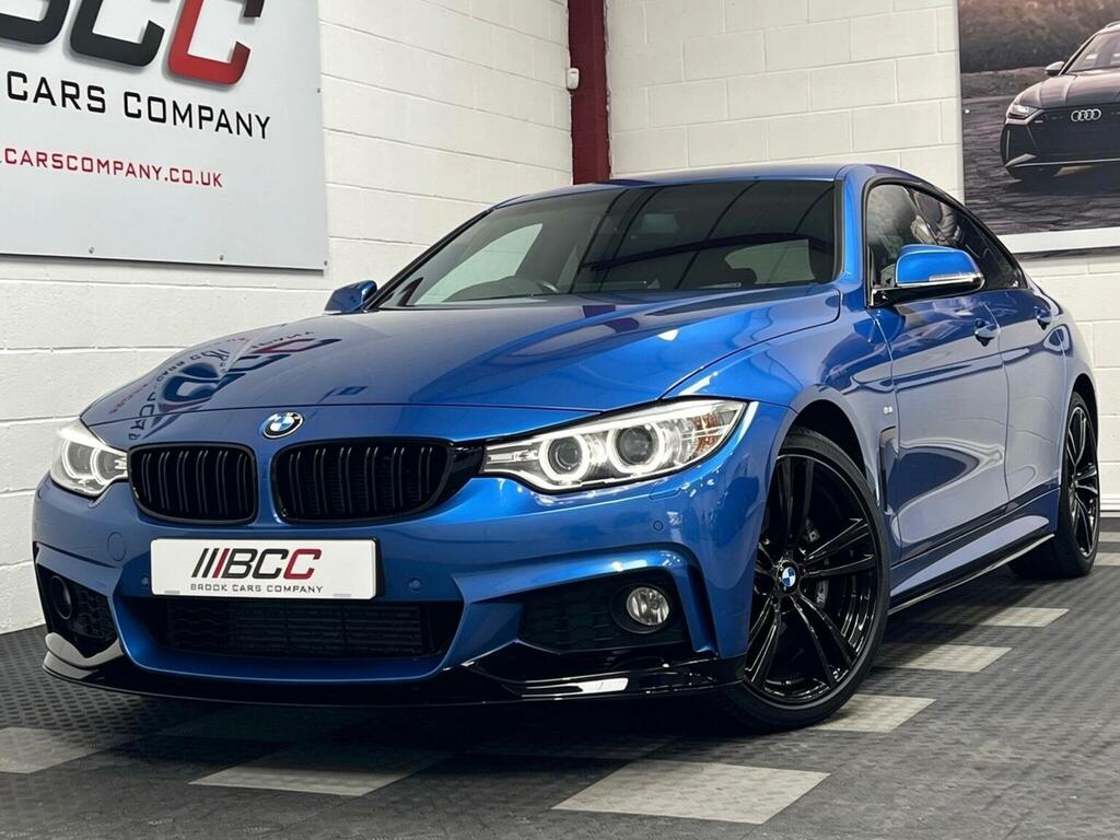 BMW 4 Series Gran Coupe 2.0 420D M Sport Euro 6 Ss Blue