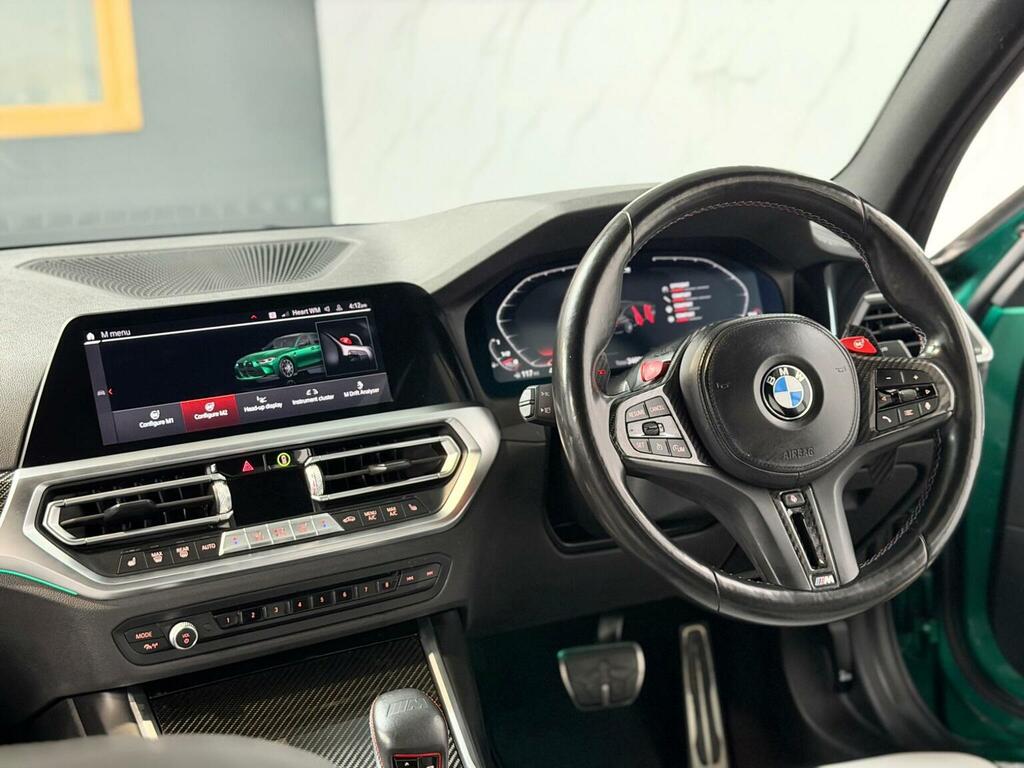 BMW M3 Saloon 3.0 Biturbo Competition Steptronic Euro 6 LO21FLX Green #3