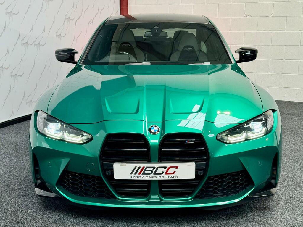 BMW M3 Saloon 3.0 Biturbo Competition Steptronic Euro 6 LO21FLX Green #2