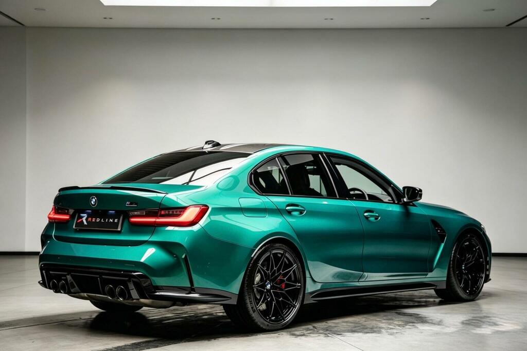 BMW M3 Saloon 3.0 Biturbo Competition Steptronic Euro 6 Green #3