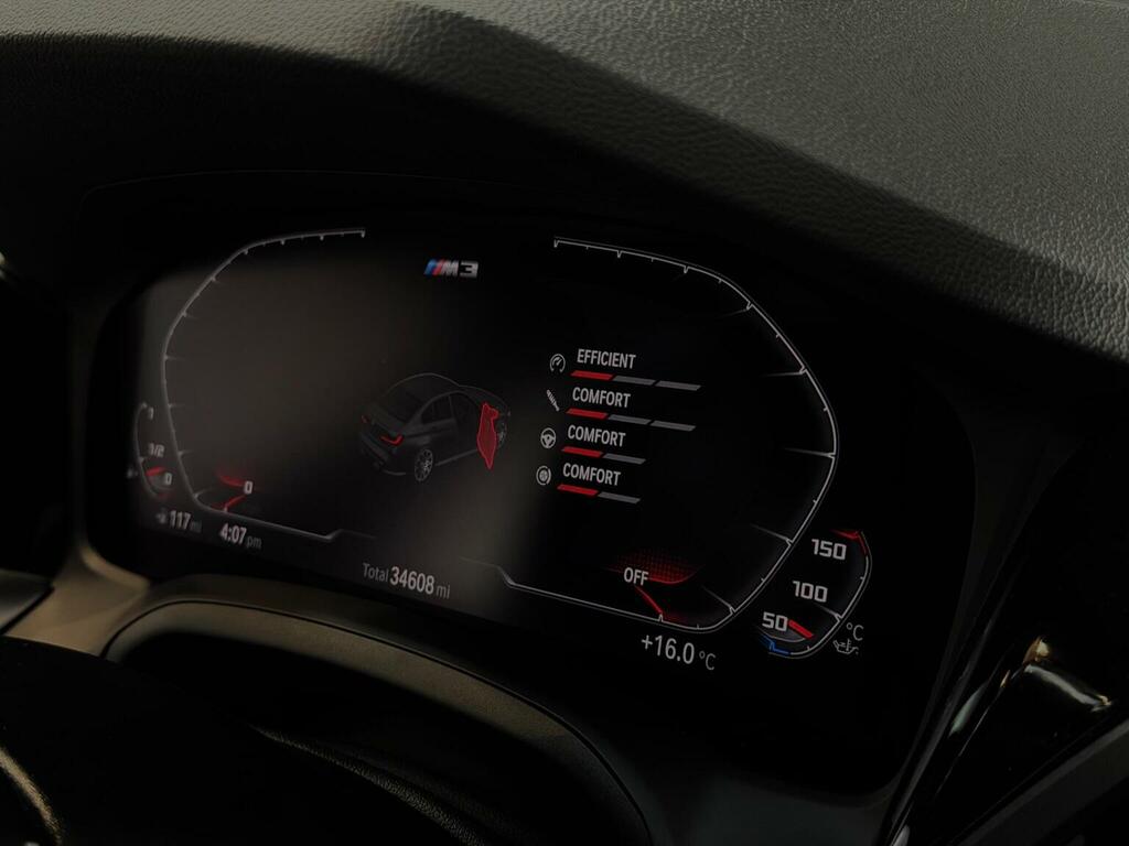 BMW M3 Saloon 3.0 Biturbo Competition Steptronic Euro 6 LO21FLX Green #6