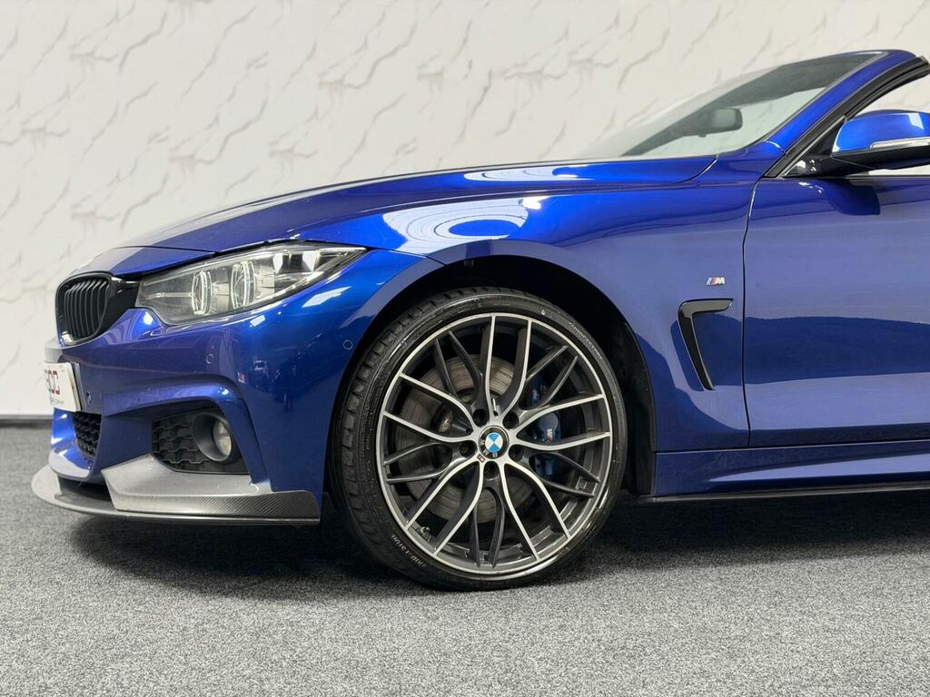 BMW 4 Series Convertible 3.0 435D M Sport Xdrive Euro 6 S SM18HBL Blue #6