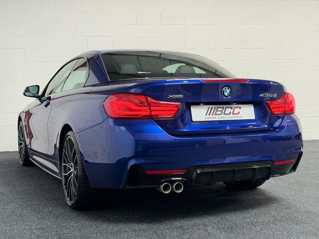 BMW 4 Series Convertible 3.0 435D M Sport Xdrive Euro 6 S SM18HBL Blue #2