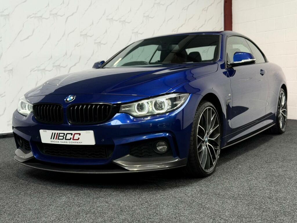BMW 4 Series Convertible 3.0 435D M Sport Xdrive Euro 6 S Blue #5