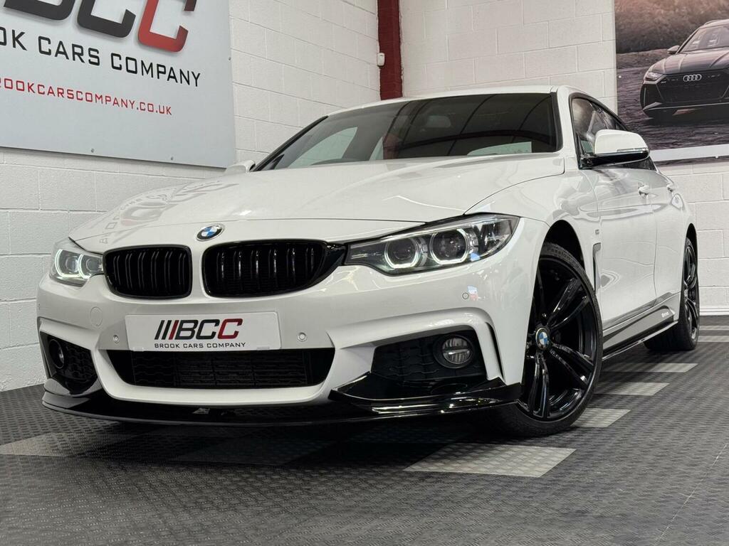 BMW 4 Series Gran Coupe Hatchback 2.0 420D M Sport Xdrive Euro 6 Ss SW17XNG White