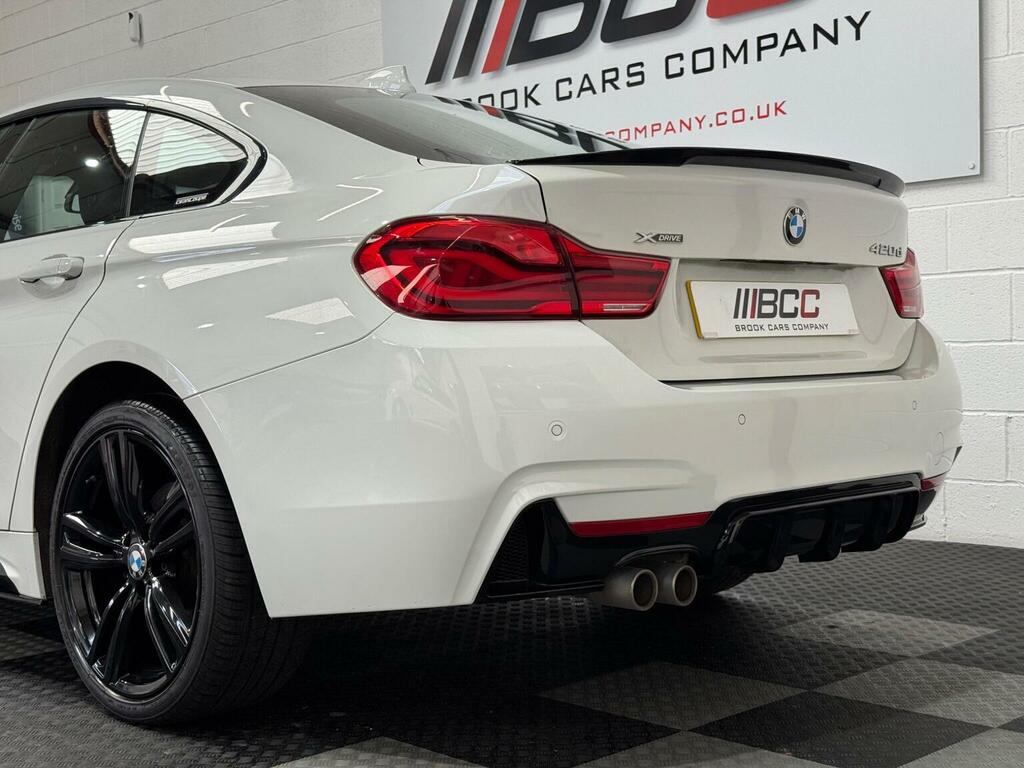 BMW 4 Series Gran Coupe 2.0 420D M Sport Xdrive Euro 6 Ss White #5