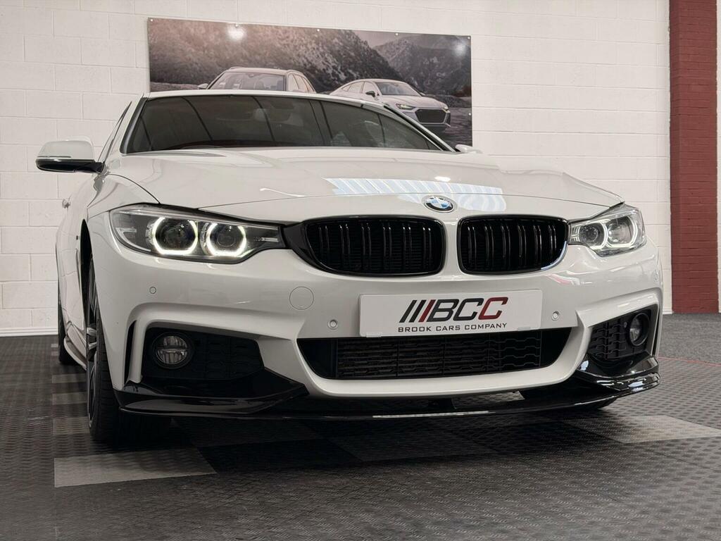 BMW 4 Series Gran Coupe 2.0 420D M Sport Xdrive Euro 6 Ss White #4