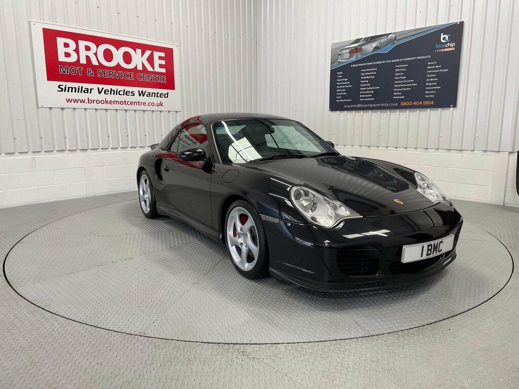 Porsche 911 Convertible 3.6 996 Turbo Cabriolet Tiptronic S Aw Black