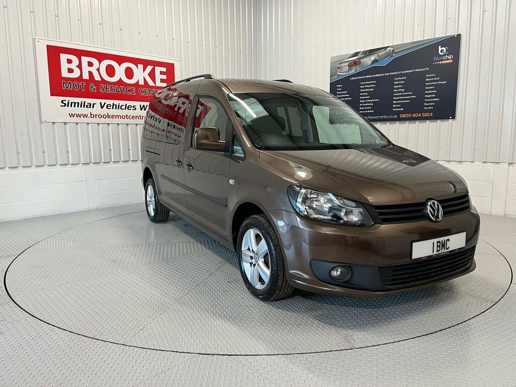 Volkswagen Caddy Maxi Life Mpv Wheelchair Access 201313 Brown