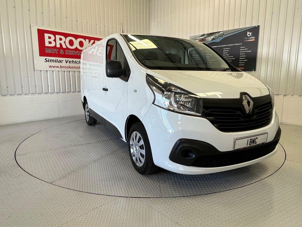 Renault Trafic Panel Van 1.6 Dci 27 Business Swb Standard Roof E SJ19UAU White