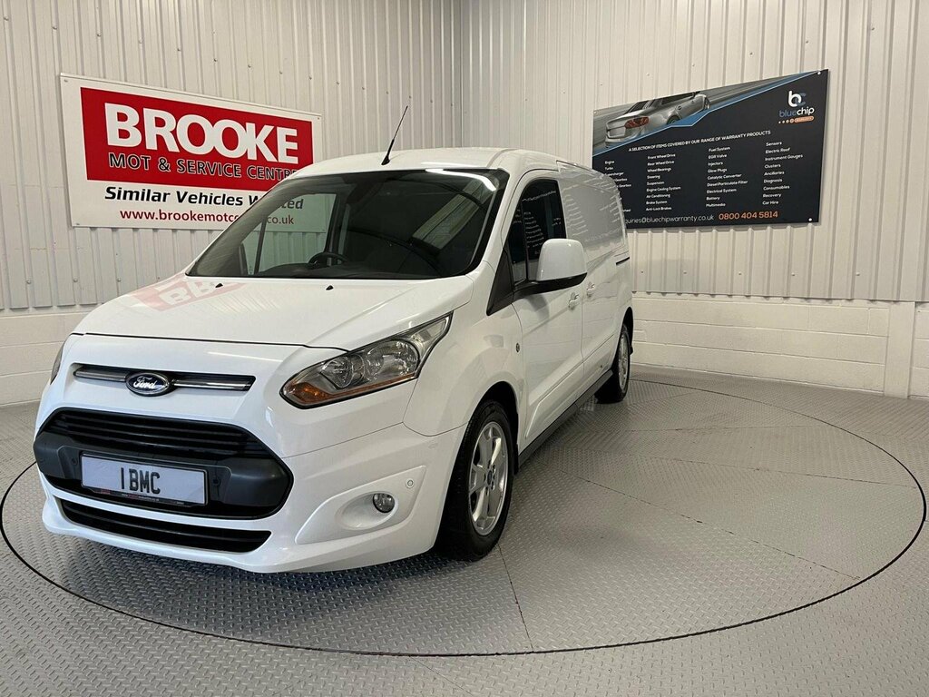 Ford Transit Connect Panel Van 1.6 Tdci 240 Limited L2 H1 201565 RV65ZCK White #2