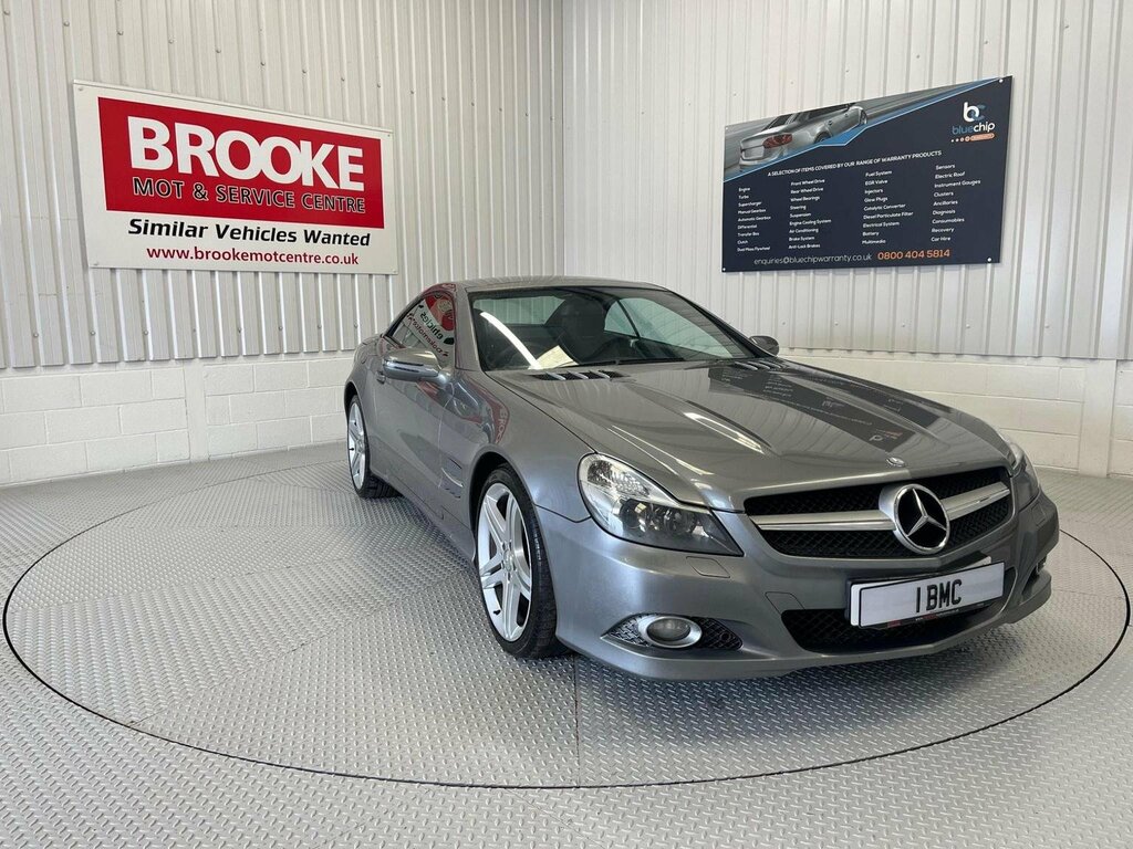 Mercedes-Benz SL Class Convertible 3.5 Sl350 7G-tronic 200808 Silver