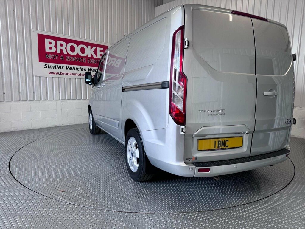 Ford Transit Custom Panel Van 2.0 Tdci 290 Limited L1 H2 201717 AU17UEF Silver #6