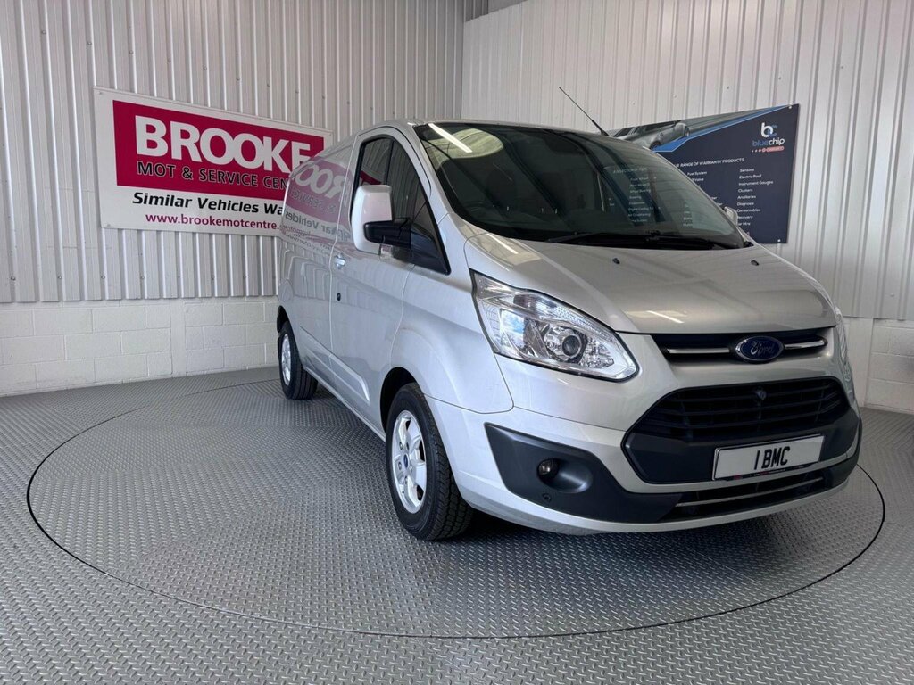 Ford Transit Custom Panel Van 2.0 Tdci 290 Limited L1 H2 201717 AU17UEF Silver