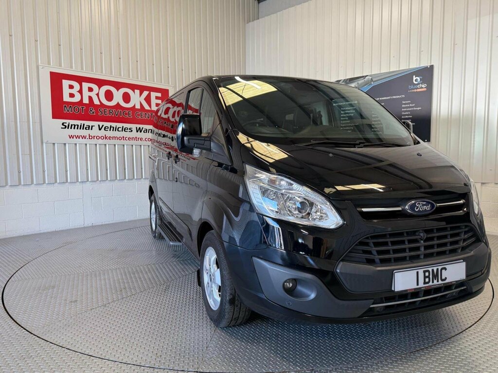 Ford Tourneo Custom Minibus Wheel Chair Access Vehicle 201767 Black