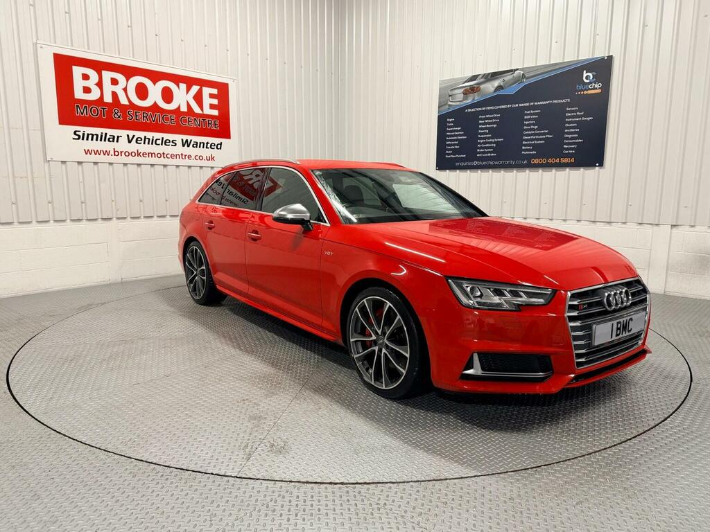 Audi S4 Estate 3.0 Tfsi V6 Tiptronic Quattro Euro 6 Ss Red