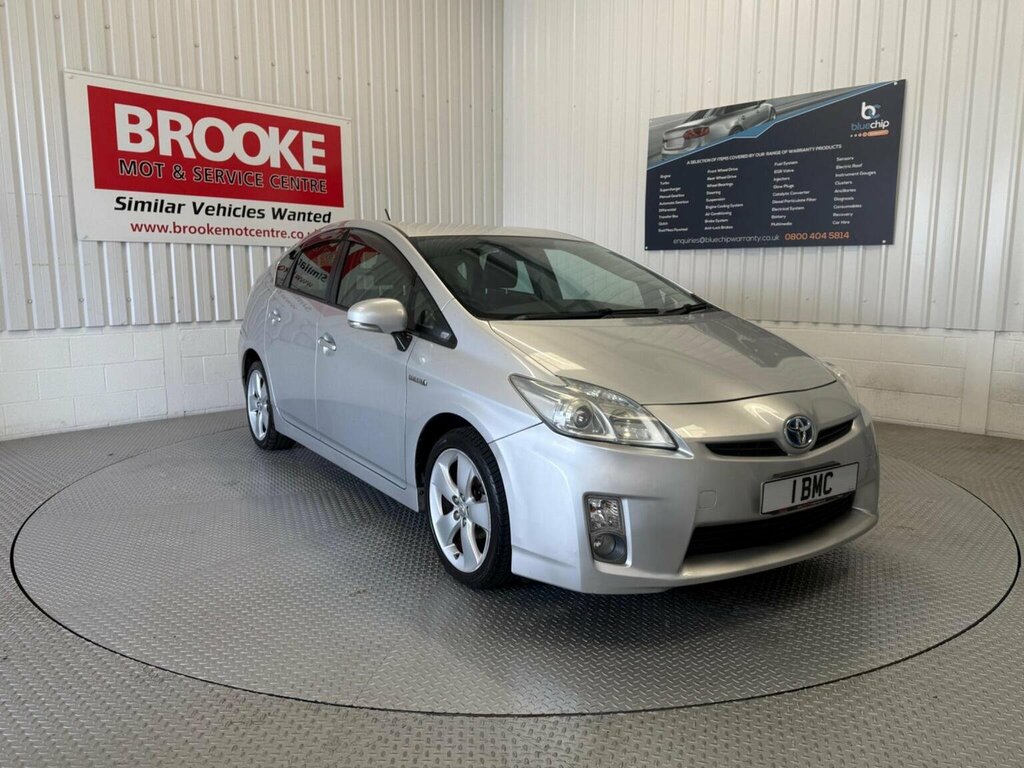 Toyota Prius Hatchback 1.8 Vvt-h T4 Cvt Euro 5 Ss 2011 Silver