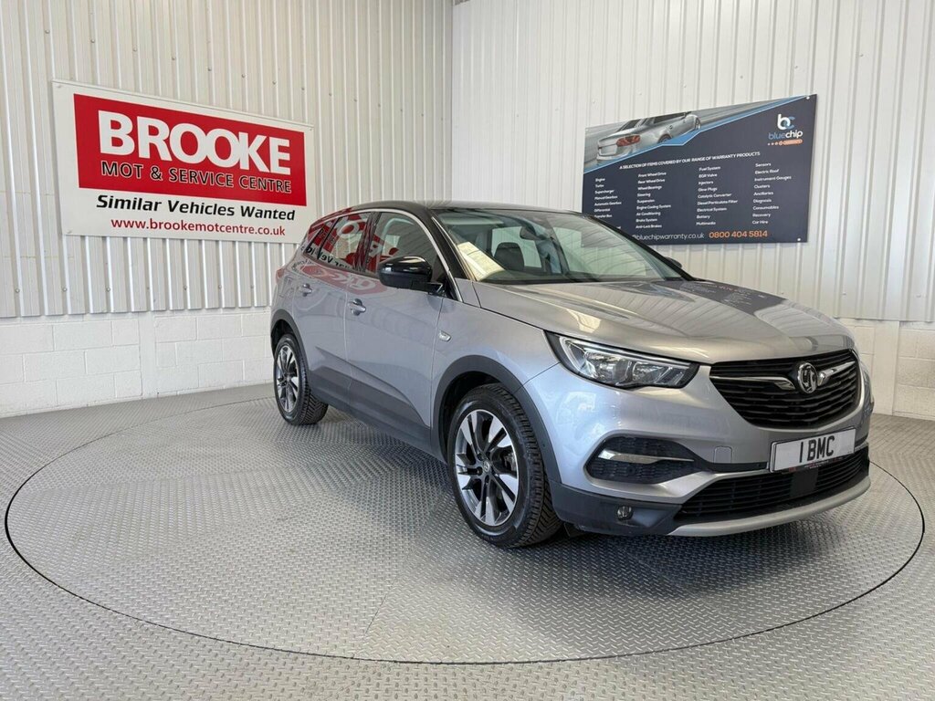 Vauxhall Grandland X Suv 1.2 Turbo Sport Nav Euro 6 Ss 201919 Grey